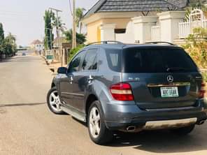 A picture of Clean Mercedes ML 350 neatly used going soft just Dm