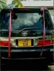 A picture of Alphard namba D bado mpya ina double sunroof