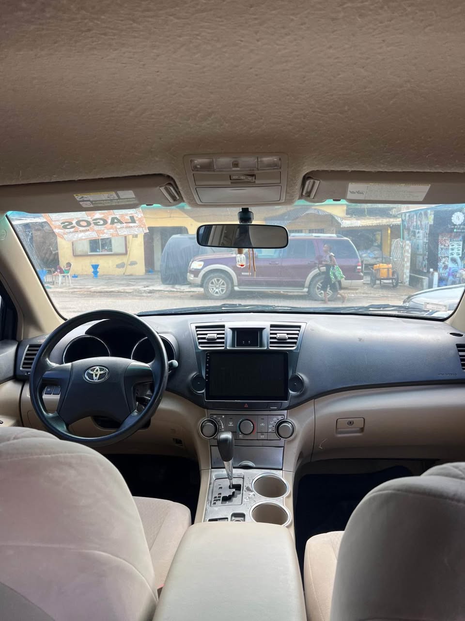 A picture of Clean Toyota Highlander 2008 Firstbody Accident free 3seat rows Android
