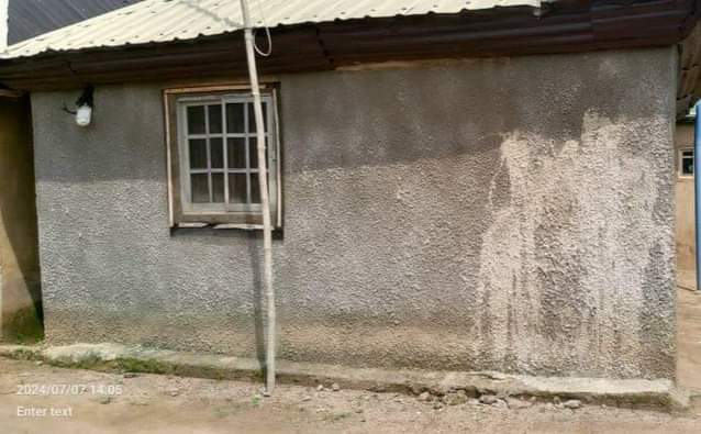 A picture of Behind Community School after customary court