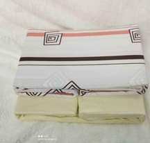A picture of COTTON BEDSHEETS RESTOCKED The package Comes with Two Bedsheets Four