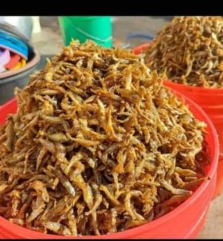 A picture of Dagaa wa mwanza waliokaangwa