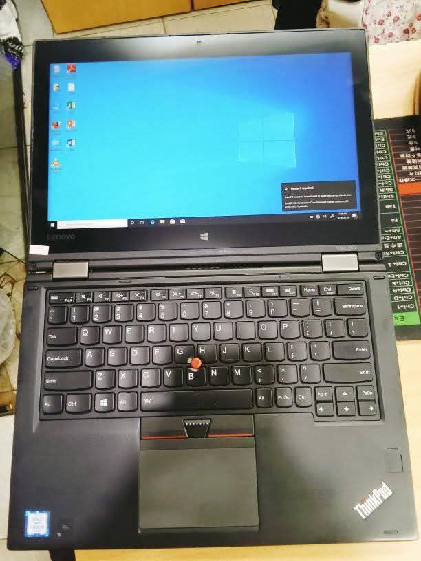 A picture of Lenovo Yoga i5 with 8gb RAM and 256gb SSD