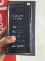 A picture of SAMSUNG GALAXY NOTE 9 DOUBLE LINE FULL BOX CLEAN 512GB