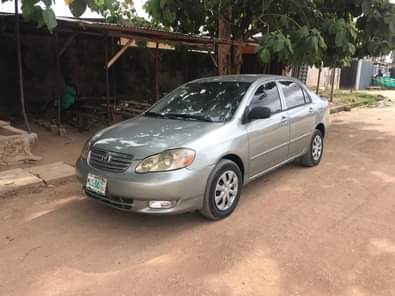 A picture of Toyota Corolla For sale First body Price 3 6m Location