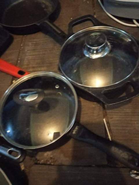 A picture of Air fryer frying pan deep fryer table gas