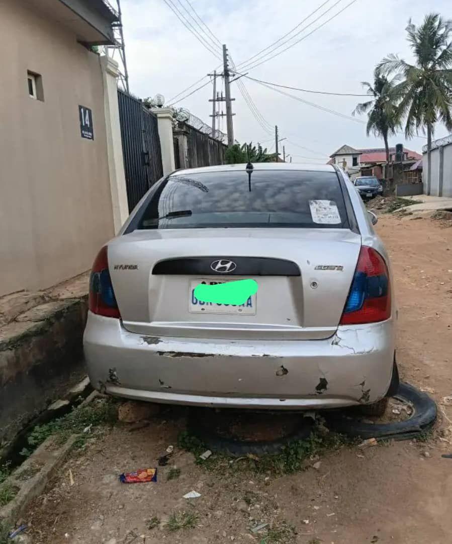 A picture of Hyundai accent manual