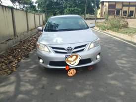 A picture of Unregistered Toyota Corolla 2011 model