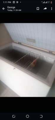 A picture of Thermacool deep freezer 400L few months used fast blocking never