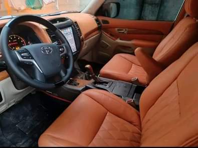 A picture of GX 470 upgraded toToyota Prado 2022 model Buy and driver