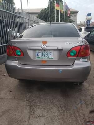 A picture of NEATLY USED TOYOTA COROLLA 2004.. 4.5 M..ENGINE GEAR AND AC