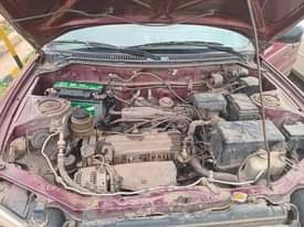 A picture of Toyota Rav4 first body pan with untampered engine and Gear