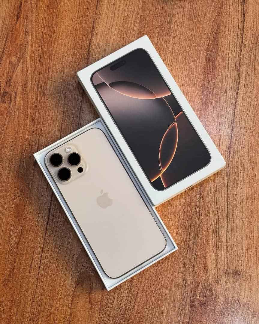 A picture of iPhone 16 pro deposit 300k committment we deliver to u