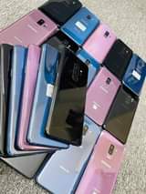 A picture of Samsung iphones Google pixel Sony Oppo na vivo used bei