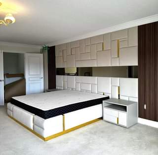 A picture of Built on wall queen beds
