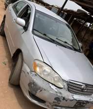 A picture of REGISTERED TOYOTA COROLLA 04 AVAILABLE ENGINE AND GEAR PERFECTLY WORKING