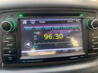 A picture of Android car tape with Bluetooth