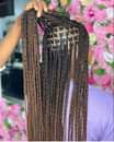 A picture of Plaiting hair