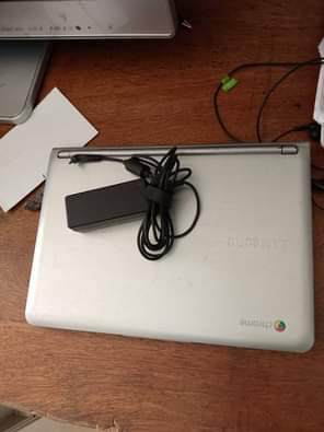 A picture of Samsung google chrome mini laptop for sale with it s