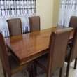 A picture of Dining table viti 6 meza ya Chakula Ipo dukan kwetu