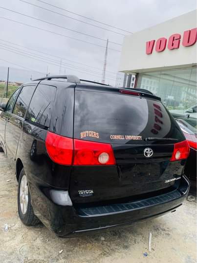 A picture of Available now Toyota Sienna Tokunbo 08 sharp and clean Nothing