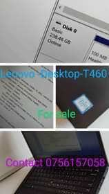 A picture of Lenovo Desktop T460s