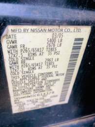 A picture of Nissan xterra Engine perfect AC perfect Gear perfect Body perfect