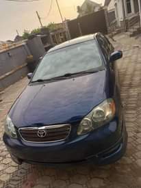 A picture of 2005 Toyota Corolla tokumbo accident free enter January 21th Price