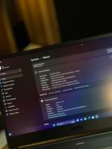 A picture of MSI GS65 stealth