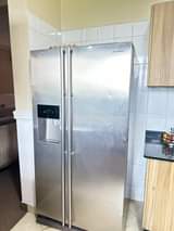 A picture of Samsung Side By Side Fridge RSH1DBRS 