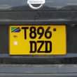 A picture of Plate number