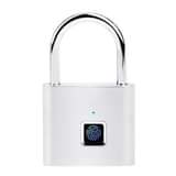 A picture of Lock Lock USB Rechargeable Fingerprint Padlock Silver