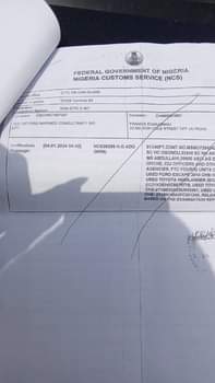 A picture of TODAY DEAL TOYOTA HIGHLANDER 2013 TOKUNBO Engine Gear Ac Limited