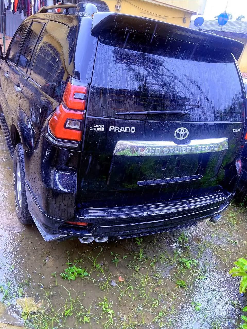 A picture of Toyota Prado 2006 converted to 2020