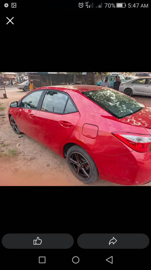 A picture of 2014 Corolla Belgium Tokunbo In Lagos at N12 6