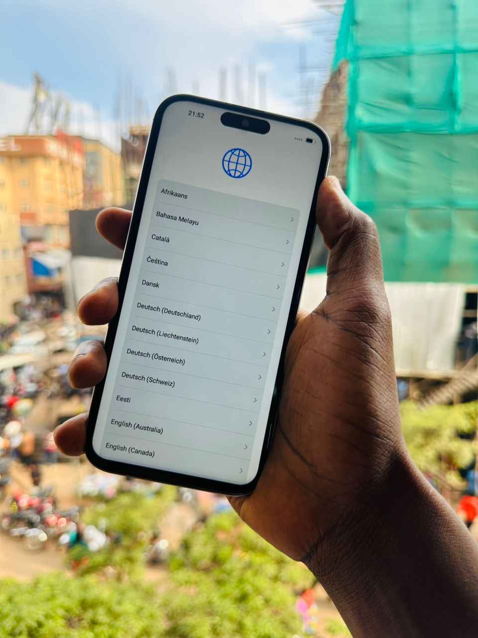 A picture of iphone 16 pro max