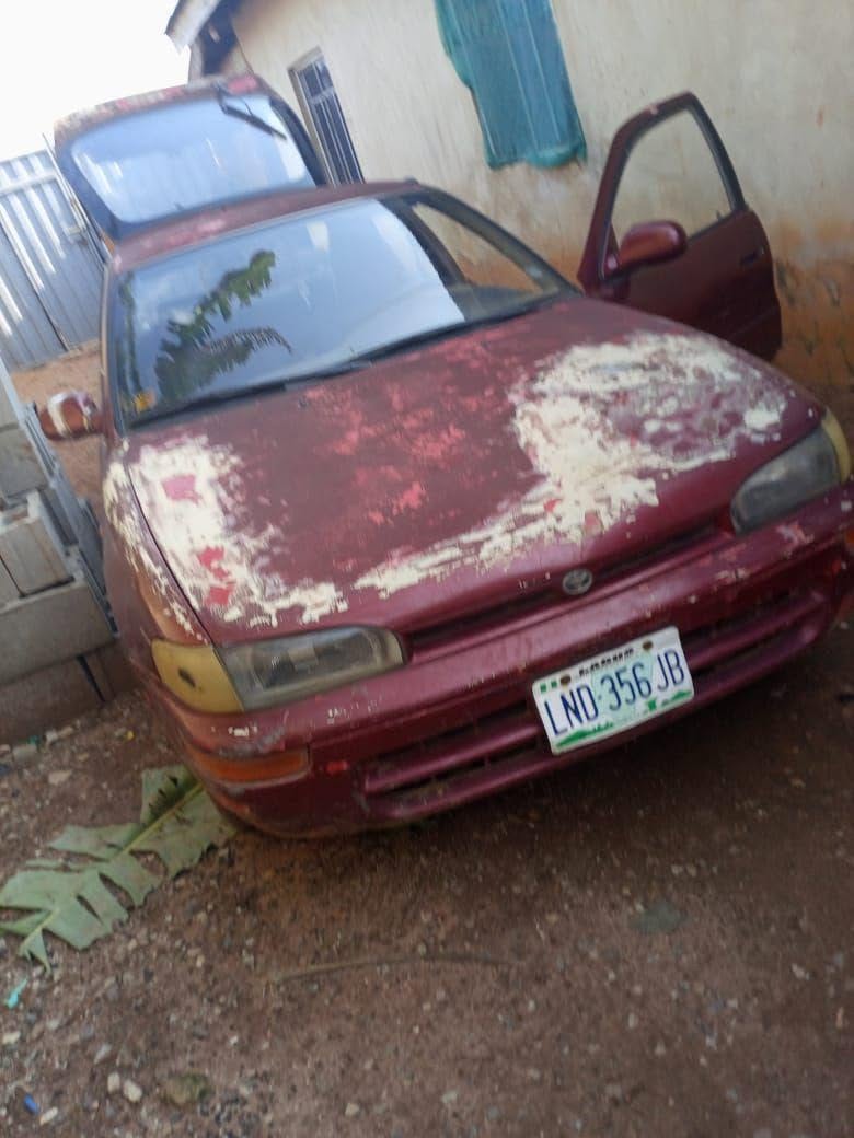 A picture of Toyota corolla manual