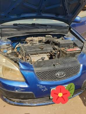 A picture of Kia rio 2010 Manual transmission Internal colour grey Registered Blue