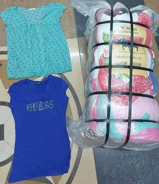clothing bales