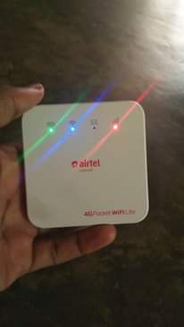 A picture of Airtel 4G pocket wifi