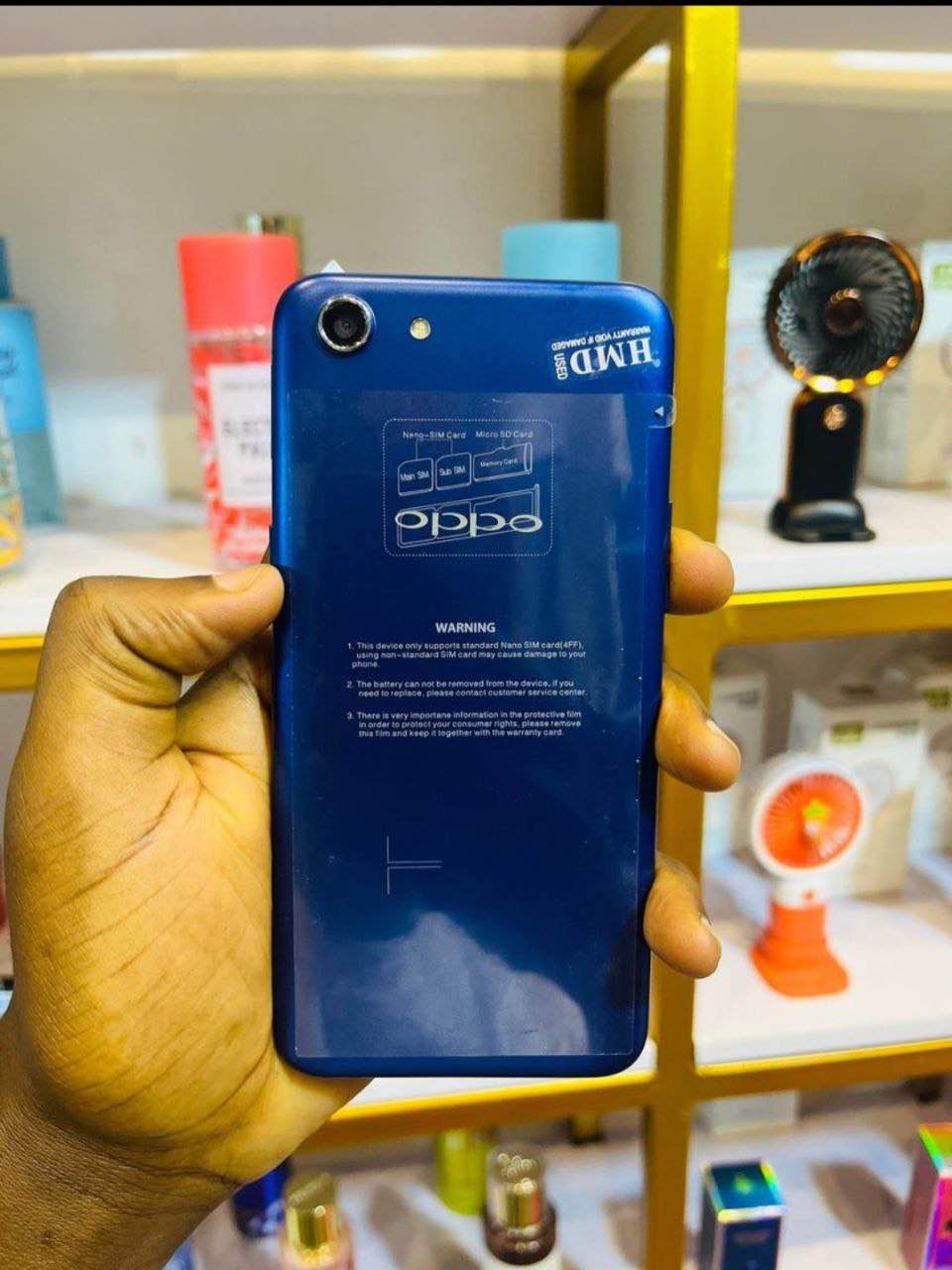 A picture of Oppo A83 128gb storage uk used