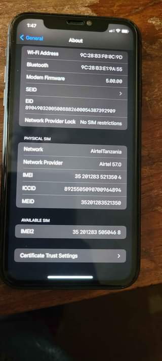 A picture of Iphone 11