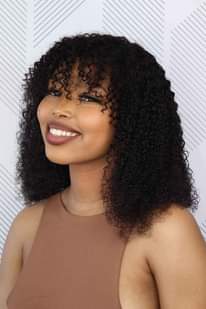 A picture of Brazilian human hair