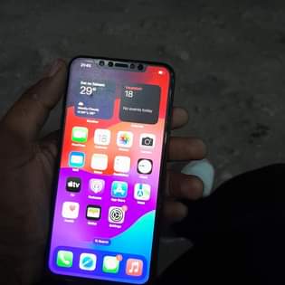 A picture of I phone x max