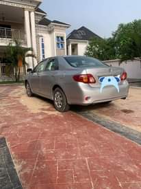 A picture of Registered first body 09 Toyota Corolla Bumpers painted