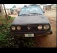 A picture of  Old Volkswagen Jetta Engine and Gear ok. First body