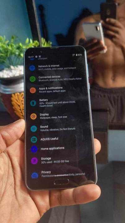 A picture of AQOUS SENSE 3 64GB 0744532940