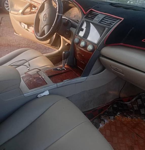 A picture of REGISTERED MAKE TOYOTA MODEL CAMRY YEAR 2008 CONDITION BUY AND