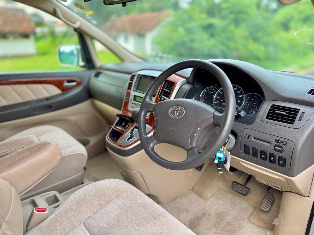A picture of TOYOTA ALPHARD CHESS NUMBER Call Us..0719663551 for more information