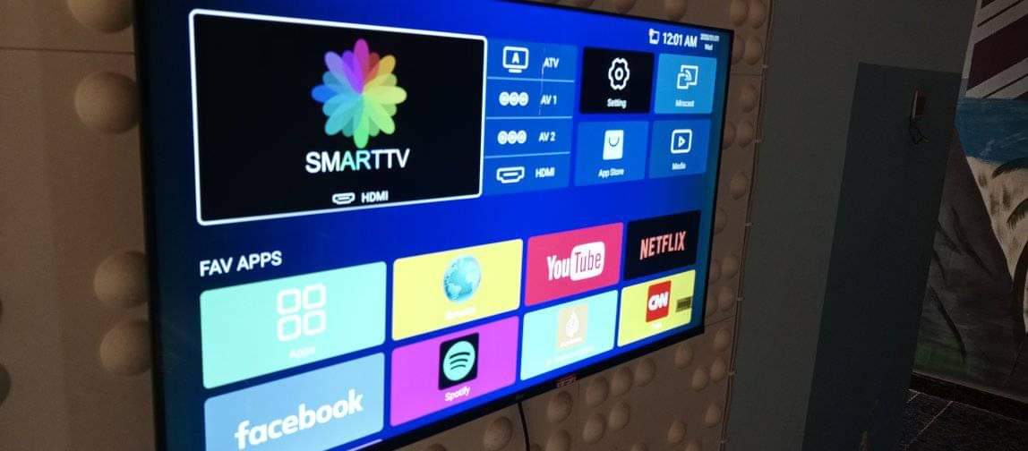 A picture of Smart LG TV